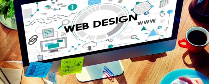 Web Design Computer Screen and Desktop