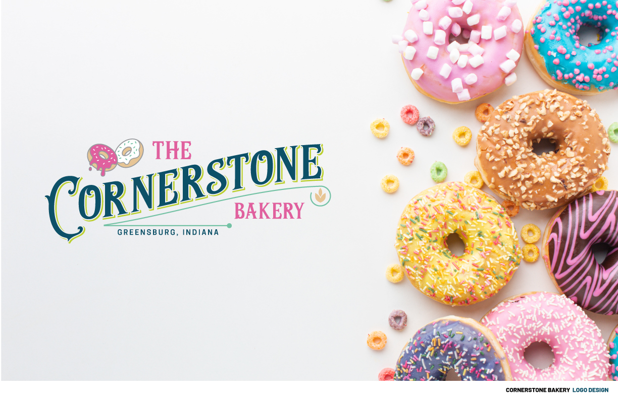 Cornerstone Bakery Logo Design