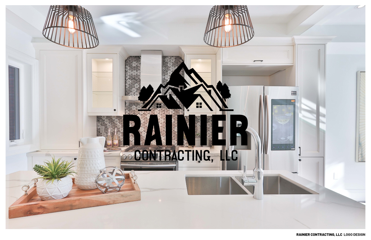 Rainier Contracting LLC Logo Design